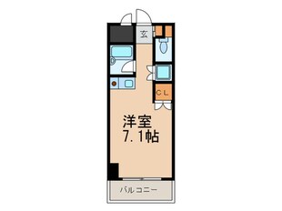 西灘駅前ハイツの物件間取画像